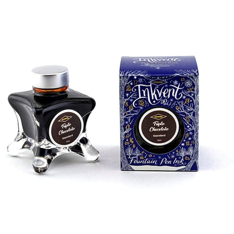 21 Diamine Inkvent Tintenglas Premium Penoblo Triple Chocolate Small 1