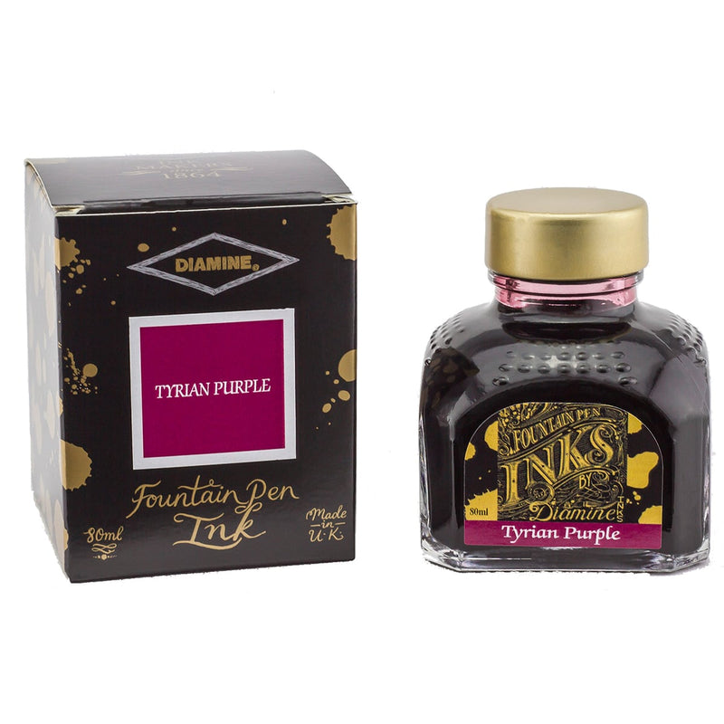 Diamine Tintenglas Penoblo Fueller Premium 103 Tyrian Purple 80 ml