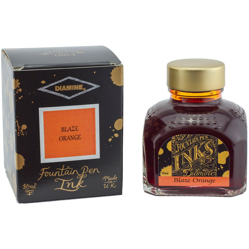 Diamine Tintenglas Penoblo Fueller Premium 42 Blaze Orange 80 ml