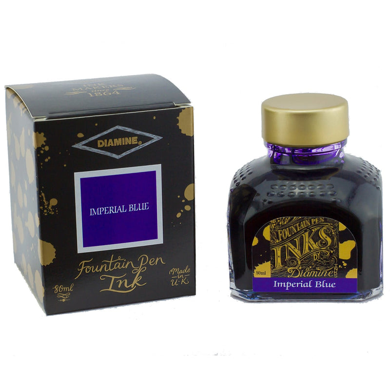 Diamine Tintenglas Penoblo Fueller Premium 51 Imperial Blue 80 ml