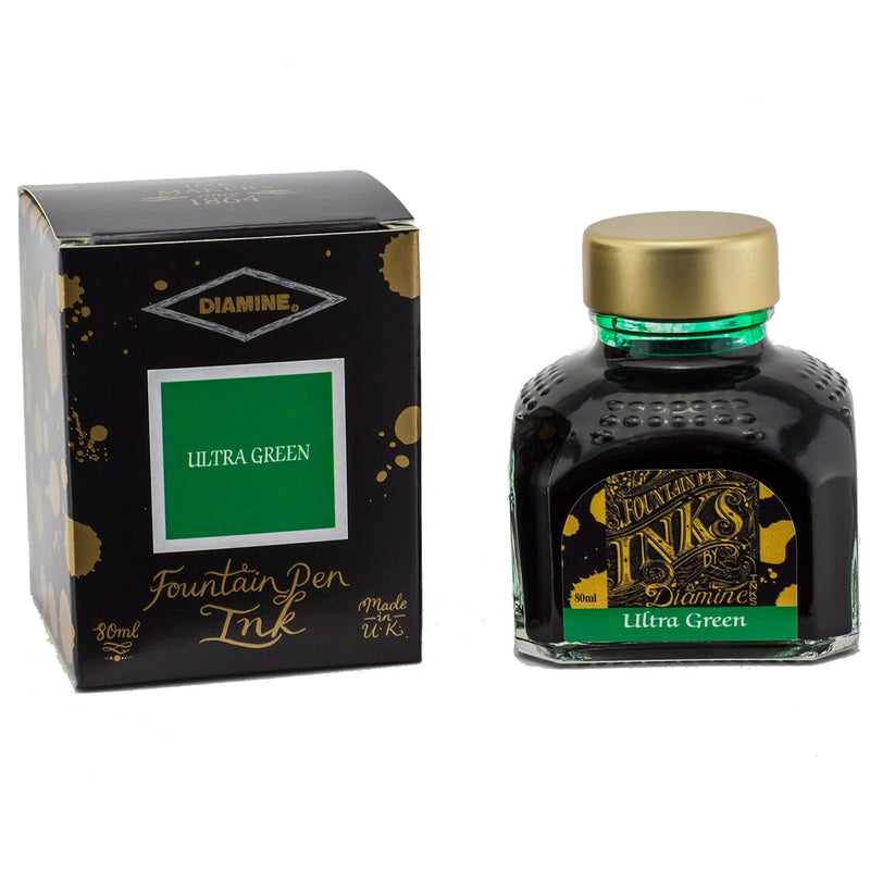 Diamine Tintenglas Penoblo Fueller Premium 57 Ultra Green 80 ml