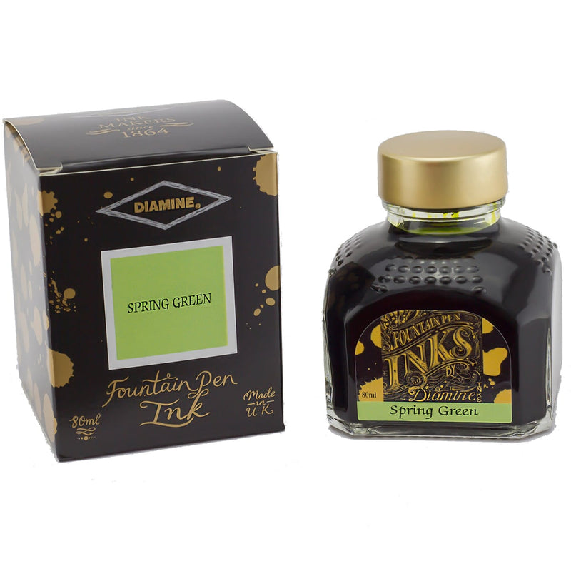 Diamine Tintenglas Penoblo Fueller Premium 8 Spring Green 80 ml