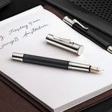 Graf von Faber-Castell, Füller Classic Ebenholz, 18K Feder, schwarz