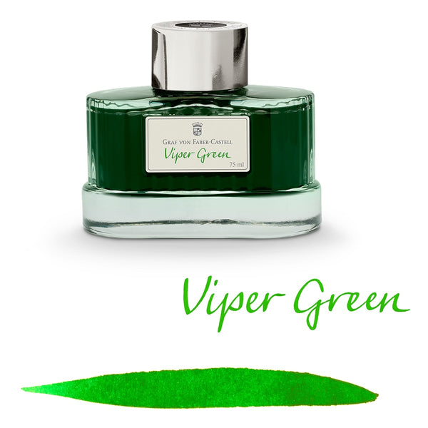 Graf von Faber-Castell, Tintenglas, 75 ml, Viper Green