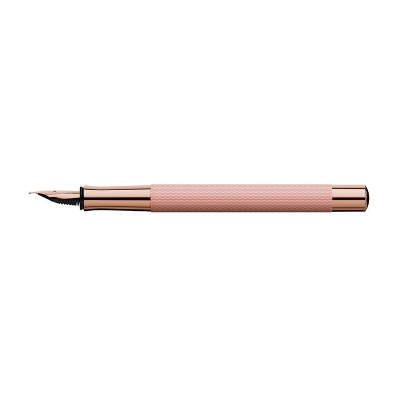 Graf von Faber-Castell Füller Guilloche 18Kt, Rose Blush