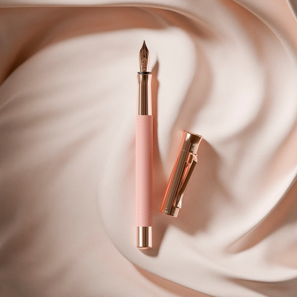 Graf von Faber-Castell Füller Guilloche 18Kt, Rose Blush