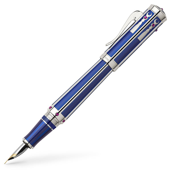 Graf von Faber-Castell Füller Pen of the Year 2024 - Limited Edition Ottoman, 18Kt, blau