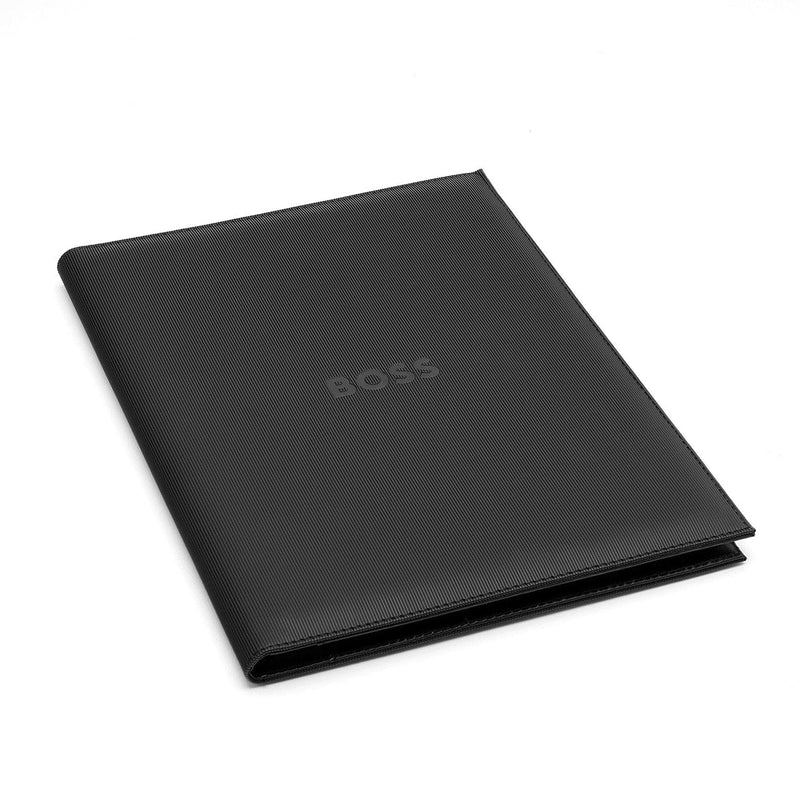 HUGO BOSS Konferenzordner Formation Linien, schwarz - 7