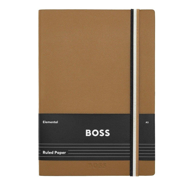 HUGO BOSS Notizbuch Iconic A5, camel - 5