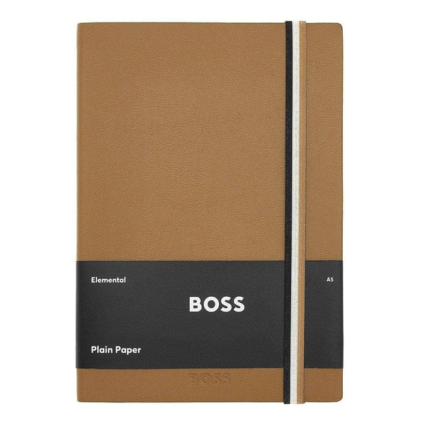 HUGO BOSS Notizbuch Iconic A5, camel - 5