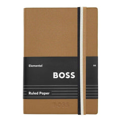 HUGO BOSS Notizbuch Iconic A6, camel