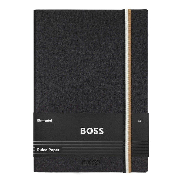 HUGO BOSS Notizbuch Iconic A5, schwarz - 5