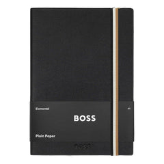 HUGO BOSS Notizbuch Iconic A5, schwarz