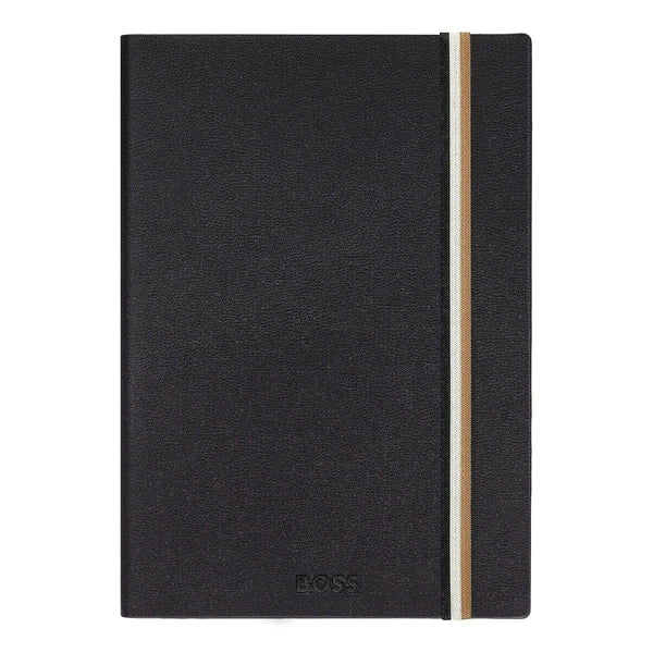 HUGO BOSS Notizbuch Iconic A5, schwarz - 4