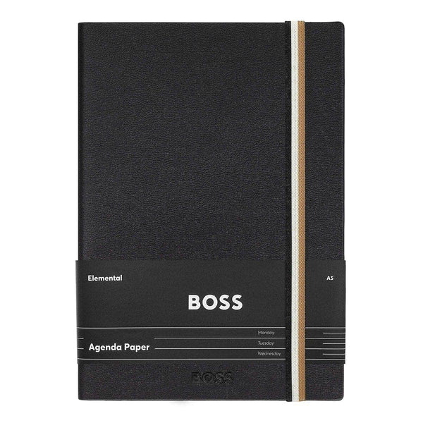 HUGO BOSS Notizbuch Iconic A5, schwarz - 5