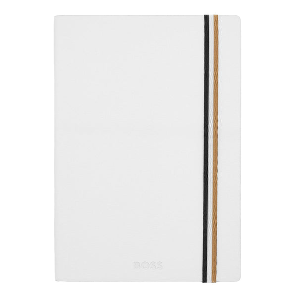 HUGO BOSS Notizbuch Iconic A5, weiß - 6