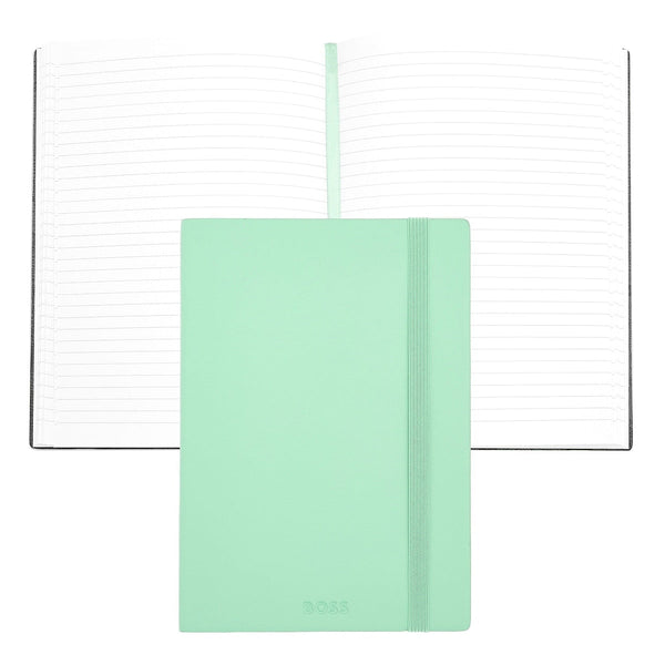 HUGO BOSS Notizbuch Monogram Pastel, A5, light green - 7