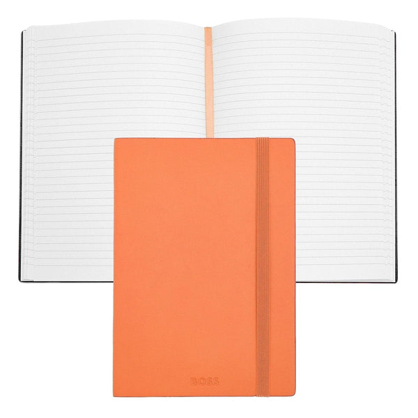 HUGO BOSS Notizbuch Monogram Pastel, A5, Light Orange - 7