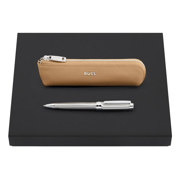 HUGO BOSS Kugelschreiber, Etui Beam Chrom - 5