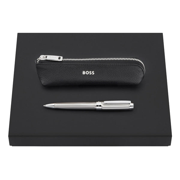 HUGO BOSS Kugelschreiber, Etui Beam Chrom - 5