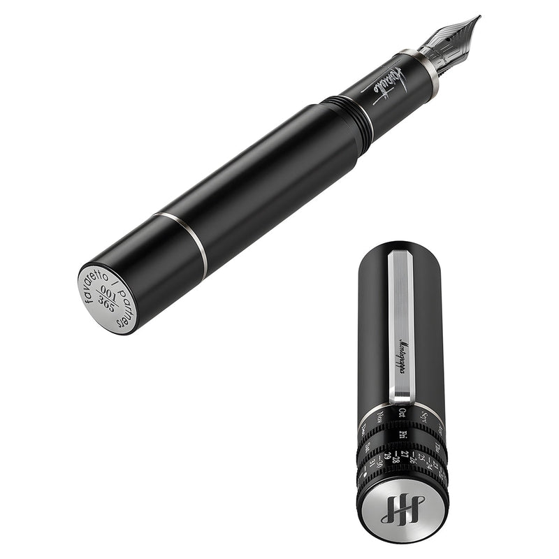 Montegrappa Füller Anytime Maestro, 18Kt, schwarz