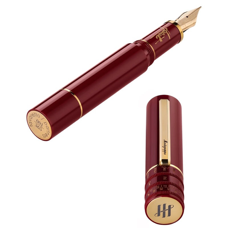 Montegrappa Füller Anytime Supremo, 18Kt, rot