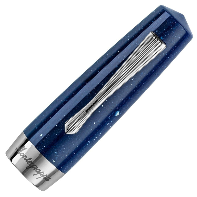 Montegrappa Füller Elmo 02 Plus Flex, silber, 14Kt, Interstellar