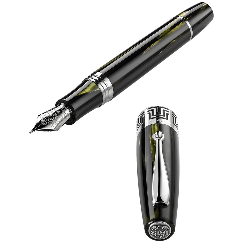 Montegrappa Füller Extra 1930 Edt. 2023, 18Kt, Bamboo Black