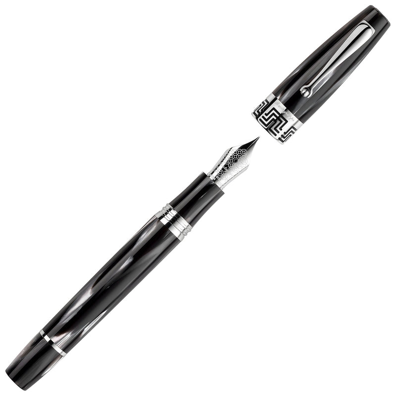 Montegrappa Füller Extra 1930 Edt. 2023, 18Kt, Black & White