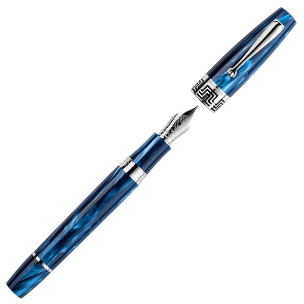 Montegrappa Füller Extra 1930 Edt. 2023, 18Kt, Mediterranean Blue