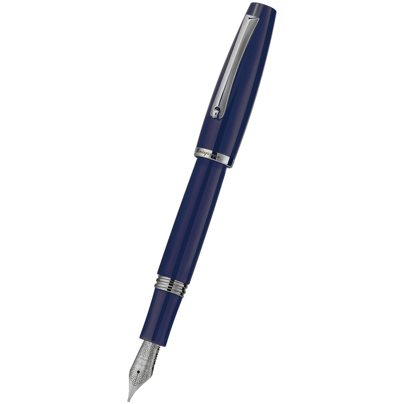 Montegrappa Füller Manager Ruthenium, Navy Blue