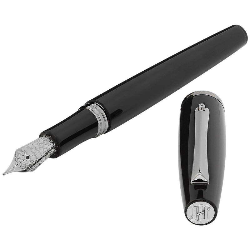 Montegrappa Füller Manager Ruthenium, schwarz