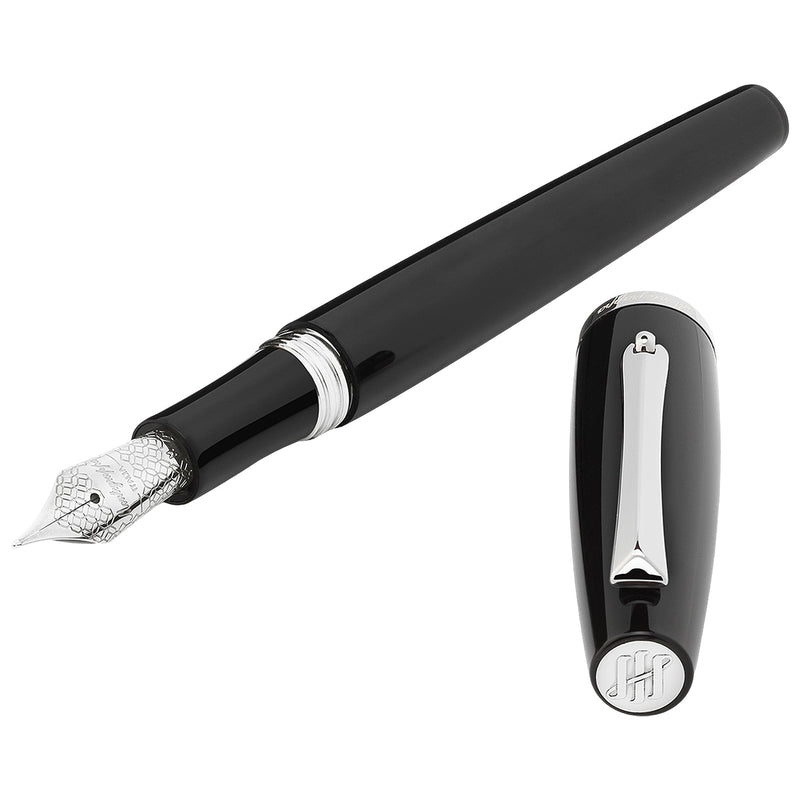 Montegrappa Füller Manager Steel, schwarz