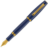 Montegrappa Füller Manager Yellow Gold, Navy Blue