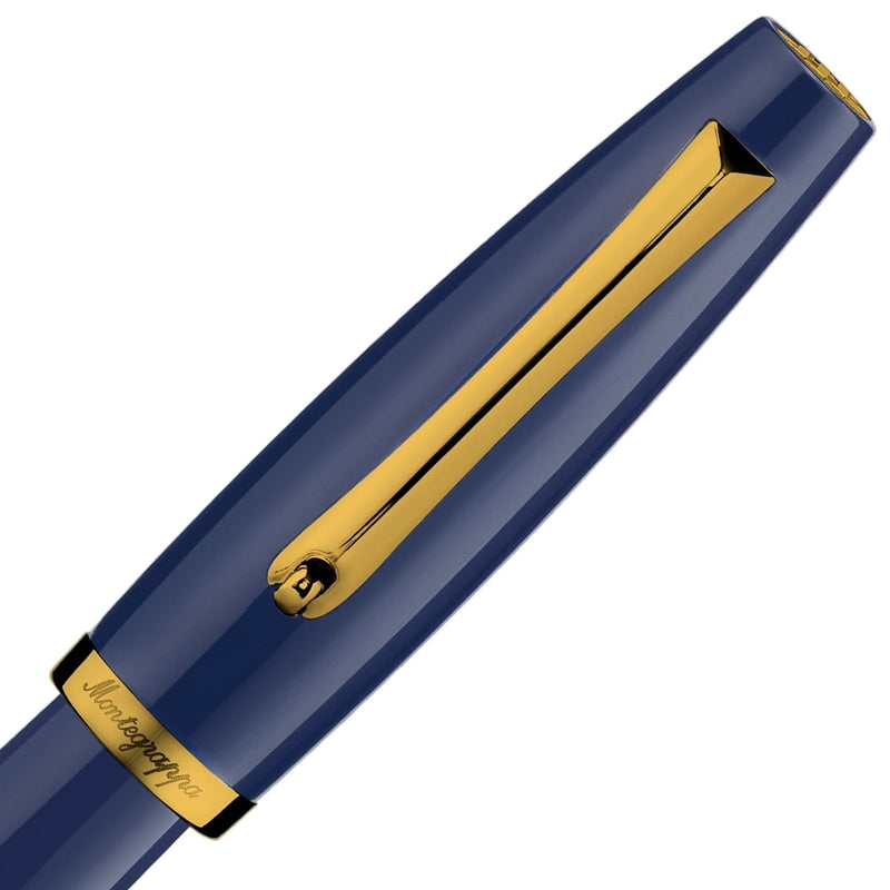 Montegrappa Füller Manager Yellow Gold, Navy Blue