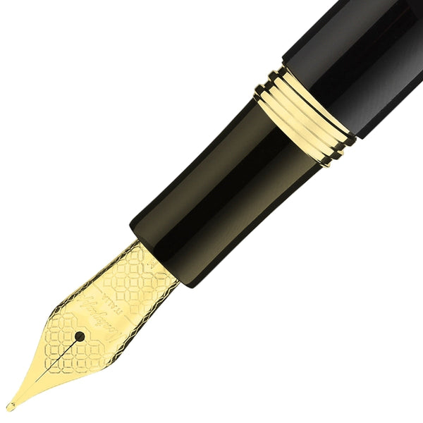 Montegrappa Füller Manager Yellow Gold, schwarz