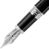 Montegrappa Füller Quattro Palladium, 14Kt, schwarz