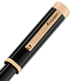 Montegrappa Füller Quattro Yellow Gold, 14Kt, schwarz