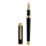 Montegrappa Füller Quattro Yellow Gold, 14Kt, schwarz