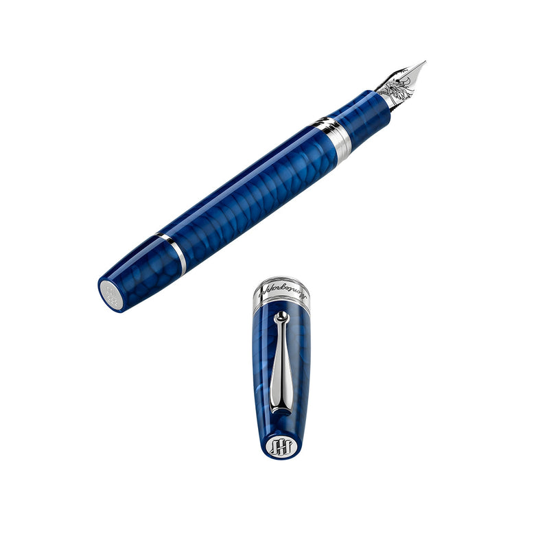 Montegrappa Füller Regal Year of the Dragon 18Kt, Indigo Blue