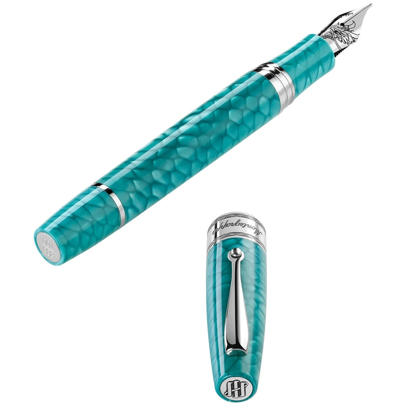 Montegrappa Füller Regal Year of the Dragon 18Kt, Laguna Blue