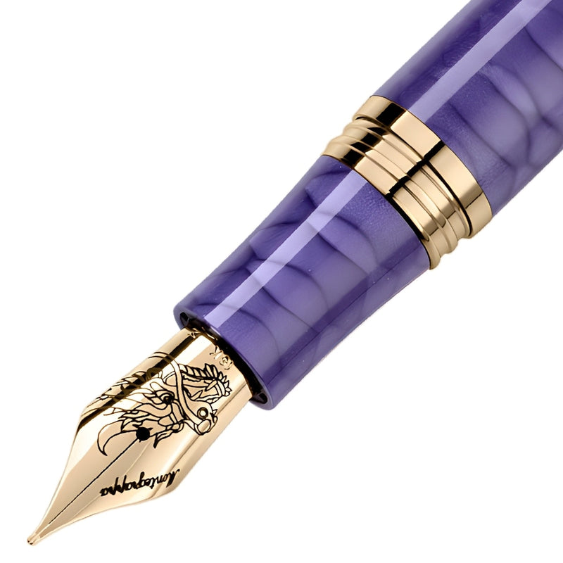 Montegrappa Füller Regal Year of the Dragon 18Kt, Purple