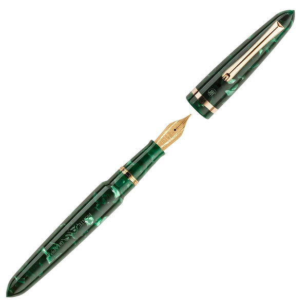 Montegrappa Füller Venetia 14Kt, Vintage Conifer