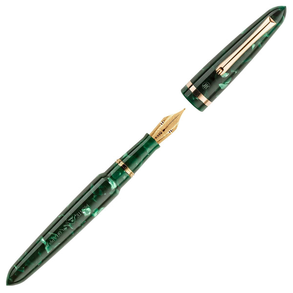 Montegrappa Füller Venetia 14Kt, Vintage Conifer