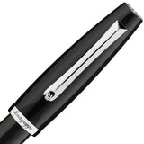 Montegrappa Tintenroller Manager Steel, schwarz