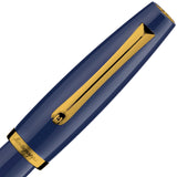 Montegrappa Tintenroller Manager Yellow Gold, Navy Blue