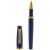 Montegrappa Tintenroller Manager Yellow Gold, Navy Blue