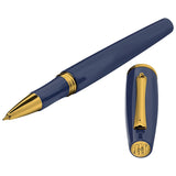 Montegrappa Tintenroller Manager Yellow Gold, Navy Blue