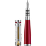 Montegrappa Tintenroller Prince Albert II of Monaco Foundation Life, silber, rot