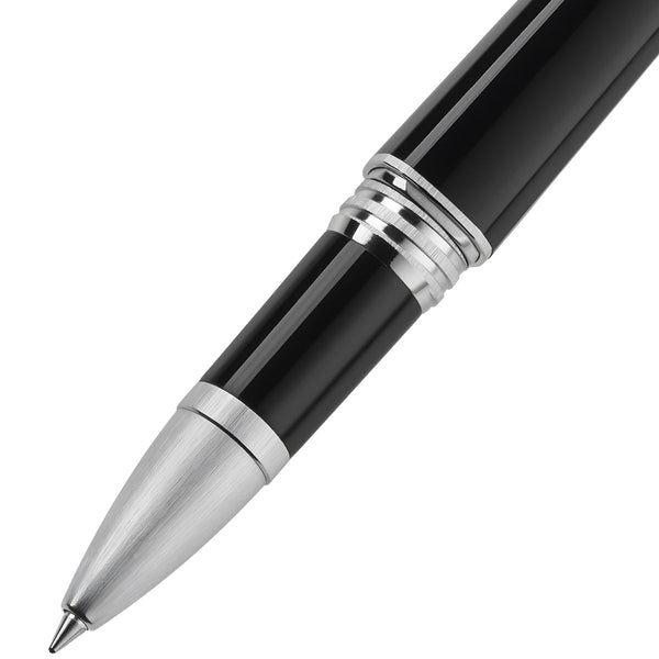 Montegrappa Tintenroller Quattro Palladium, schwarz